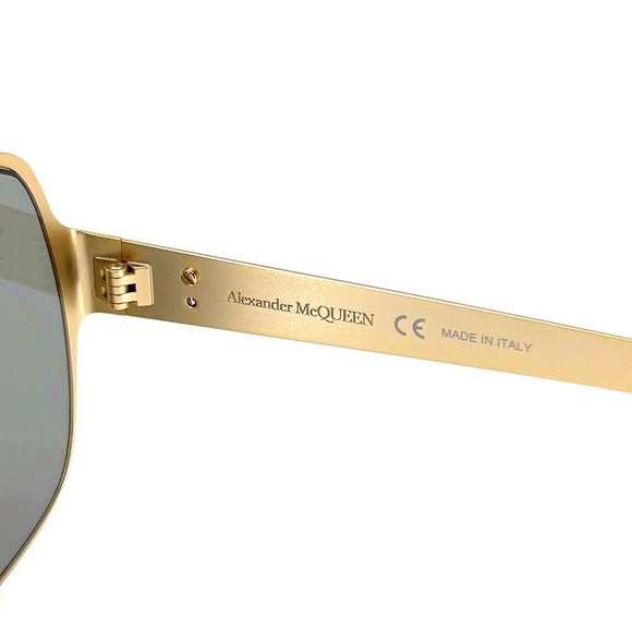 NEW!!! ALEXANDER MCQUEEN Sunglasses AM0279S 004 Authentic - Picture 9 of 11